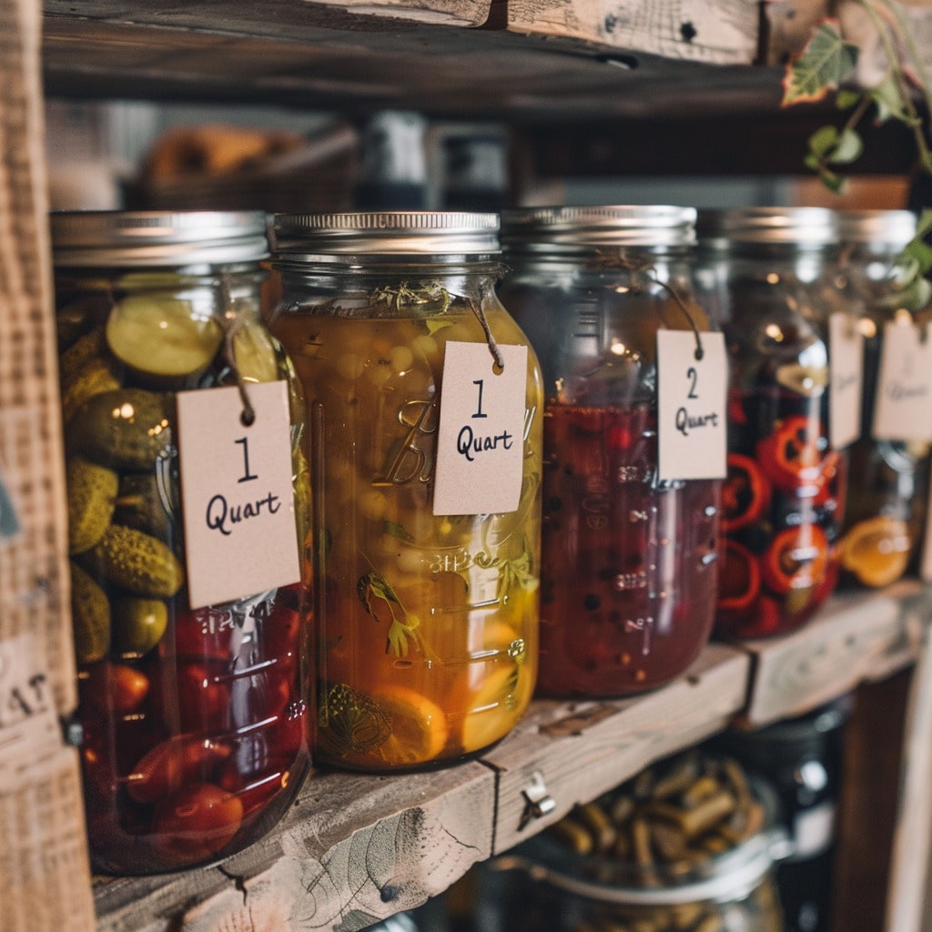 Quart-jars Quart jars