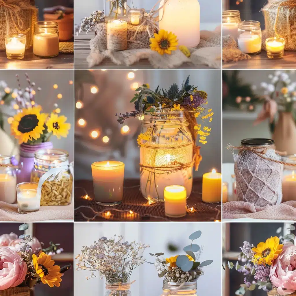 decorations-using-mason-jars decorations using mason jars